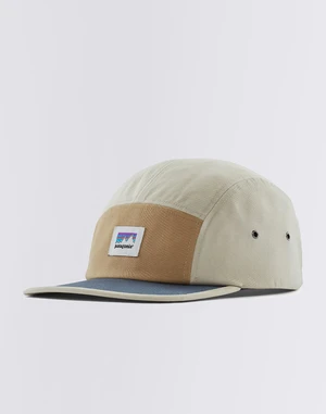 Patagonia Graphic Maclure Hat Shop Sticker: Classic Tan