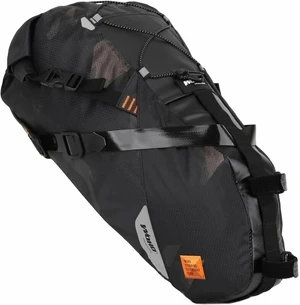 Woho X-Touring Dry Bolsa de sillín Cyber Camo Diamond Black L