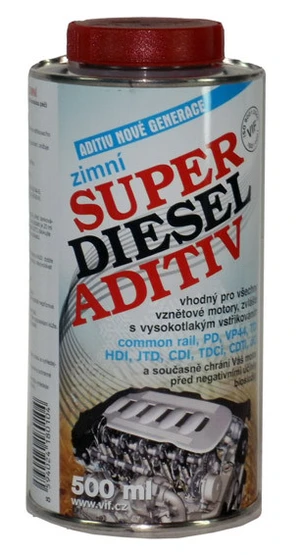 Aditivum do paliva, nafta, SUPER DIESEL ADITIV zimní 500ml - VIF