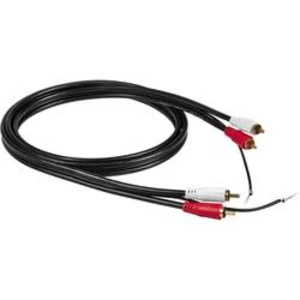 Cinch audio kabel RCA 84039, 1.50 m, černá