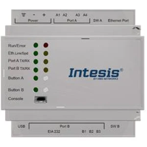 Brána RS-485, Ethernet Intesis Modbus/BACnet 24 V/DC