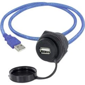 USB 2.0 zásuvka A vestavná zásuvka encitech 1310-1024-04 M30, 1 ks