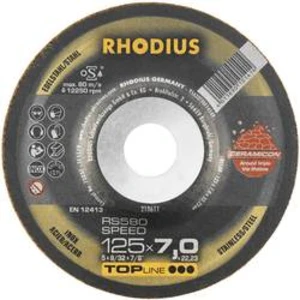 Rhodius 210658 Rhodius RS580 SPEED řezný kotouč 180 x 7,0 x 22,23 mm Ø 180 mm 1 ks