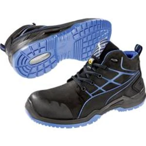 Bezpečnostní obuv ESD S3 PUMA Safety Krypton Blue Mid 634200-44, vel.: 44, černá, modrá, 1 pár