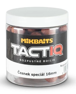 Mikbaits rozpustné boilies tactiq česnek speciál 250 ml - 16 mm