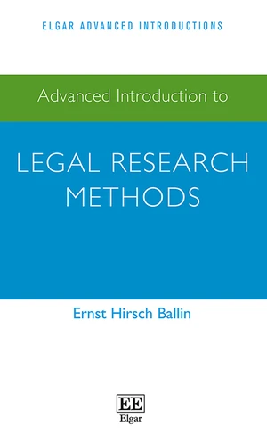 Advanced Introduction to Legal Research Methods