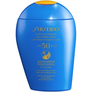 Shiseido Sun Care Expert Sun Protector Face & Body Lotion opalovací mléko na obličej a tělo SPF 50+ 150 ml