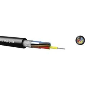 Kabel UL-LiYCY Kabeltronik 096042409, PVC, 4,9 mm, 300 V, stíněný, černá, 1 m