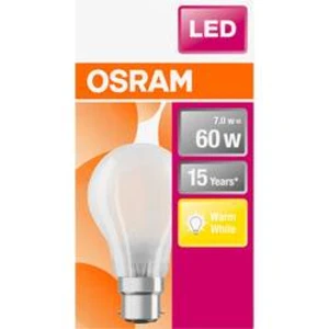 LED žárovka OSRAM 4058075114920 230, B22d, 6.5 W, teplá bílá, A++ (A++ - E), tvar žárovky, 1 ks