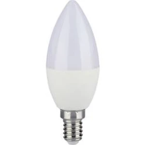 LED žárovka V-TAC 7494 230 V, E14, 5.5 W = 40 W, teplá bílá, A+ (A++ - E), tvar svíčky, 1 ks