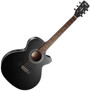 Cort SFX-ME Black Satin Elektroakustická gitara Jumbo