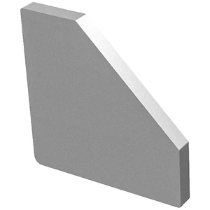 SLV 1004893 GRAZIA 10 EDGE koncová krytka       plast (d x š x v) 20 x 7 x 20 mm