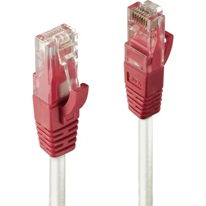 LINDY RJ45 (krížený) sieťový prepojovací kábel CAT 6 U/UTP 10.00 m sivá s ochranou