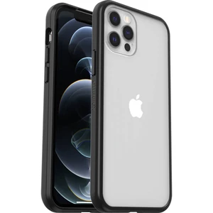 Otterbox React zadný kryt na mobil Apple iPhone 12, iPhone 12 Pro čierna, priehľadná