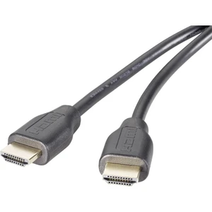 SpeaKa Professional HDMI prepojovací kábel #####HDMI-A Stecker, #####HDMI-A Stecker 1.00 m čierna SP-9021120 audio retur