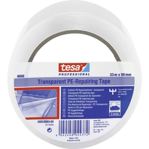 tesa  04668-00004-01 inštalačné izolačná páska tesa® Professional priehľadná (d x š) 33 m x 50 mm 1 ks