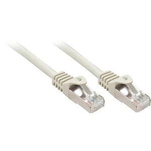 LINDY 48391 RJ45 sieťové káble, prepojovacie káble CAT 5e F/UTP 1.00 m sivá s ochranou 1 ks