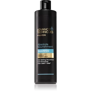 Avon Advance Techniques Absolute Nourishment vyživujúci šampón s marockým arganovým olejom pre všetky typy vlasov 400 ml