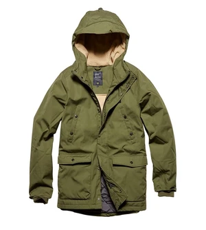 Parka Skinner Vintage Industries® - Olive (Barva: Olive Green, Velikost: M)