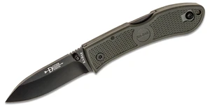 Zavírací nůž KA-BAR® Dozier Folding Hunter – Černá čepel, Foliage Green (Barva: Foliage Green, Varianta: Černá čepel)