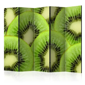 Paraván Kiwi slices Dekorhome 225x172 cm (5-dílný)