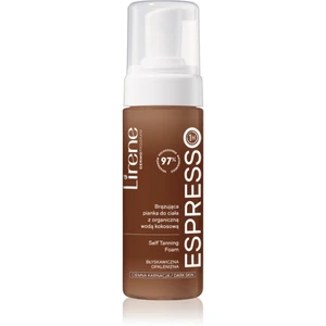 Lirene Perfect Tan samoopalovací pěna pro snědou pokožku na obličej a tělo 150 ml