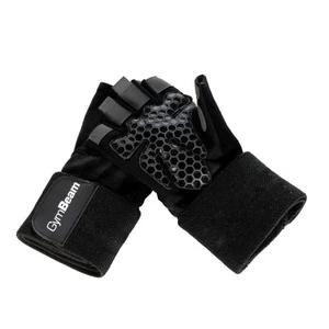 Gymbeam dámske fitness rukavice guard black m čierna