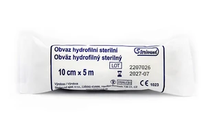 Steriwund Obinadlo hydrofilní pletené sterilní 10 cm x 5 m 1 ks