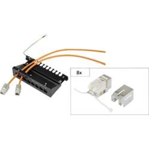 Síťový patch box Renkforce KS10, 8 portů, CAT 6A, 1 U