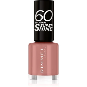 Rimmel 60 Seconds Super Shine lak na nehty odstín 230 Mauve To The Music 8 ml