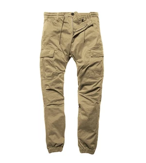 Kalhoty Vince Cargo Jogger Vintage Industries® – Coyote (Barva: Coyote, Velikost: 31)