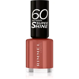 Rimmel 60 Seconds Super Shine lak na nechty odtieň 707 Tan-A-Cotta 8 ml