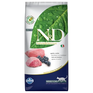 N&amp;D Cat Adult Lamb/Blueberry Grain-free - 1,5kg