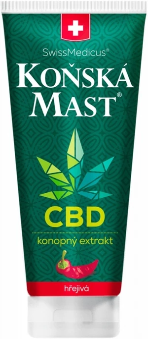 Herbamedicus Koňská mast s CBD hřejivá 200 ml