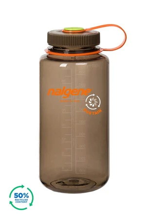 Láhev NALGENE Wide Mouth Sustain 1000ml - WOODSMAN - 50% recyklát