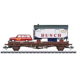 Märklin 45041 H0 nízke auto Circus Busch, MHI DR