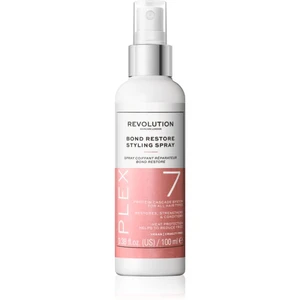 Revolution Haircare Plex No.7 Bond Restore Styling Spray regenerační kondicionér ve spreji pro vlasy namáhané teplem 100 ml