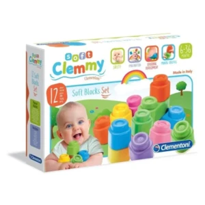 Baby Clementoni - Kostky Soft 12ks