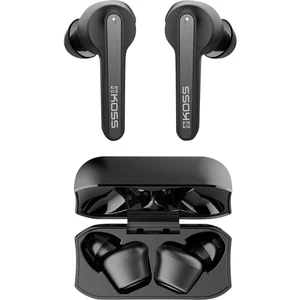 KOSS TWS150i Bluetooth Hi-Fi štupľové slúchadlá do uší vodeodolná čierna