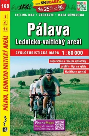 Pálava Lednicko - valtický areál 1:60 000