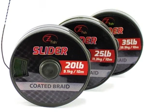 Zfish šňůrka slider coated braid camou 10 m-průměr 25 lb / nosnost 11,3 kg