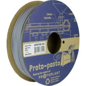 Vlákno pro 3D tiskárny Proto-Pasta HTP21705-CFL, PLA plast, 1.75 mm, 500 g, světle šedá