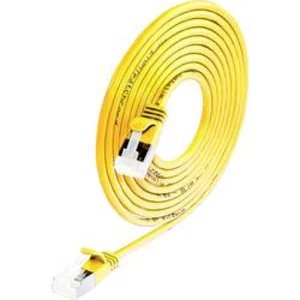 Síťový kabel RJ45 Wirewin 9120046981253, CAT 6A, S/STP, 2.00 m, žlutá