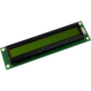 LCD displej Display Elektronik DEM16103SYH-LY, (š x v x h) 122 x 33 x 11.1 mm, žlutozelená