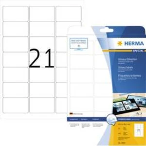 Herma 4904 etikety (A4) 63.5 x 38.1 mm papír, lesklý bílá 525 ks permanentní univerzální etikety