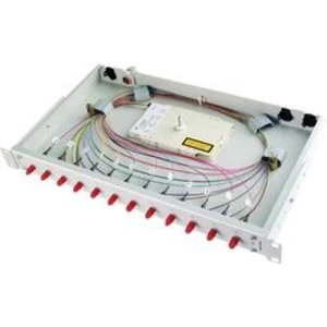 LWL patch panel Telegärtner E2000, 1 HE