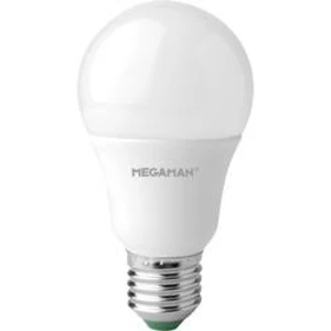 LED žárovka Megaman MM21086 230 V, E27, 9.5 W = 60 W, neutrální bílá, A+ (A++ - E), tvar žárovky, 1 ks