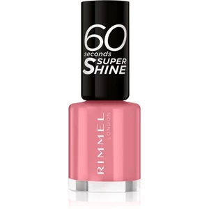 Rimmel 60 Seconds Super Shine lak na nehty odstín 405 Rose Libertine 8 ml