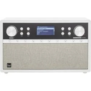 Internetové stolní rádio Dual Radiostation IR 105S, AUX, Bluetooth, internetové rádio, stříbrná