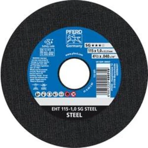 Řezný kotouč rovný PFERD 61340382, SG STEEL Průměr 115 mm 25 ks